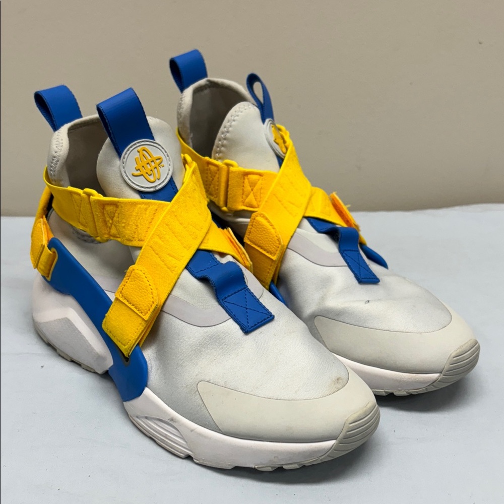 Nike Boys Huarache City Shoe AJ6662-006 Running Sneakers SZ 7Y / Wms 8.5 Blue